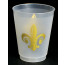 Gold Fleur De Lis Frost-Flex Cups (25)