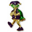 Jester Pin with Flute