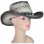 Western Toyo Cowboy Hat: Black