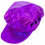 Newsboy Cap: Metallic Purple