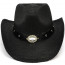 Rhinestone Cowboy Hat: Black