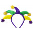 Mardi Gras Pom Pom Headband
