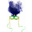 Mardi Gras Light-Up Feather Mask