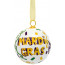 Cloisonne Ornament: Mardi Gras Symbols