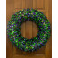 24" Metallic Tinsel Mardi Gras Wreath
