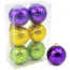 3" PGG Confetti Ball Ornament (Set of 6)