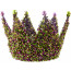 Mardi Gras Tinsel Crown Decoration