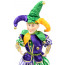 16" Royal Mardi Gras Jester Doll