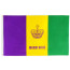 3' x 5' Mardi Gras Flag with Grommets