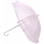 14" Umbrella: Pink Lace