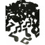 Music Note 3" Confetti (100 pieces)