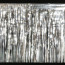 2-Ply Fringe Drape: Metallic Silver (10' x 15")