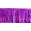 2-Ply Fringe Drape: Metallic Purple (10' x 15")