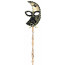 Black & Gold Phantom Stick Mask