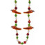 Four Chili Pepper Necklace