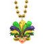 Feathered Mask Lady Necklace