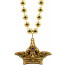 Deluxe Flashing Crown Necklace