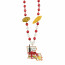 Louisiana State Crawfish Time Hand Strung Bead Necklace