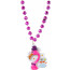 Toasting Cocktail Flamingo Bead Necklace