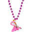 Flamingo Fiddler Bead Necklace
