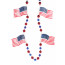 American Flags Necklace