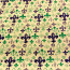 Mardi Gras Fleur de Lis Fabric (19" x 5 Yards)