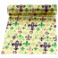 Mardi Gras Fleur de Lis Fabric (9.5" x 5 Yards)