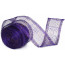 Sinamay Ribbon: Purple (2" x 30 feet)