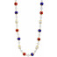 Filigreed Patriotic Beads Necklace