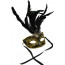 Exotic Eye Mask: Black and Gold