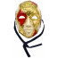 Musicians Face Mask: Red & Gold