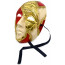 Musicians Face Mask: Red & Gold