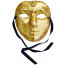 D'Amour Mask: Metallic Gold
