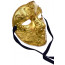 D'Amour Mask: Metallic Gold