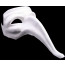 Unpainted Paper Mache Stallion Mask
