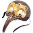 Long Beak Mask: Gilded Bronze