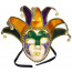 Velvet Elegance Jester Mask: PGG