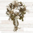 Burlap & Cotton Wreath Made With 12" Loose Weave Burlap Ribbon: Natural (10 Yards)