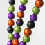 Beaded Glitter Ball Spray: Purple, Lime, Black, Orange (25")