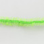 1" Sheer Ruffle Ribbon: Lime Green