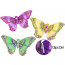 9" PGG Butterfly Clip Decoration (Set of 12)