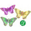 9" PGG Butterfly Clip Decoration (Set of 12)