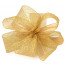 Glittter Diamond Mesh Ribbon: Gold (4" x 10 Yards)