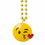 10mm 33" Emoji Beads: Kiss