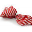 4" Red/White Stripe Ribbon