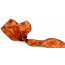 2.5" Orange Flocked Spider Ribbon (10 Yards)