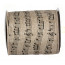 4" Faux Linen Music Note Ribbon (10 Yards)