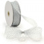 1.5" Deco Flex Mesh Ribbon: Metallic White