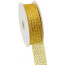 1.5" Deco Flex Mesh Ribbon: Metallic Gold