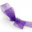 1.5" Deco Flex Mesh Ribbon: Metallic Purple